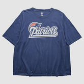 New England Patriots NFL 2010s T-shirt - Navy Vintage online