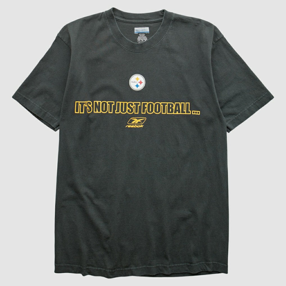 Pittsburgh Steelers Reebok 2000s T-shirt - Black Vintage online