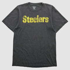 Pittsburgh Steelers Reebok 2000s T-shirt - Charcoal Vintage outlet
