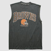 Cleveland Browns 90s Tank - Charcoal Vintage outlet