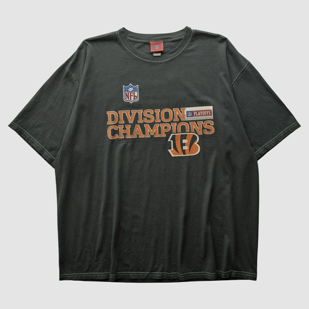 Cincinnati Bengals NFL 2000s T-shirt - Charcoal Vintage for sale