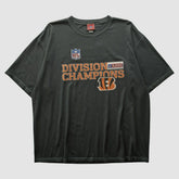 Cincinnati Bengals NFL 2000s T-shirt - Charcoal Vintage for sale