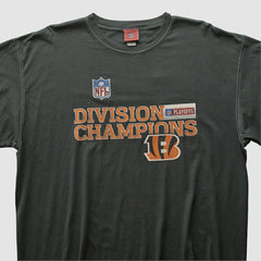 Cincinnati Bengals NFL 2000s T-shirt - Charcoal Vintage for sale