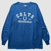 Indianapolis Colts NFL 2000s Long Sleeve T-shirt - Blue Vintage cheap