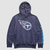 Tennessee Titans NFL 2000s Hooded Pullover Sweatshirt - Navy Vintage discount