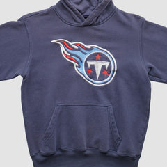 Tennessee Titans NFL 2000s Hooded Pullover Sweatshirt - Navy Vintage discount