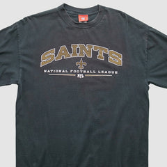 New Orleans Saints NFL 2000s Long Sleeve T-shirt - Black Vintage cheap