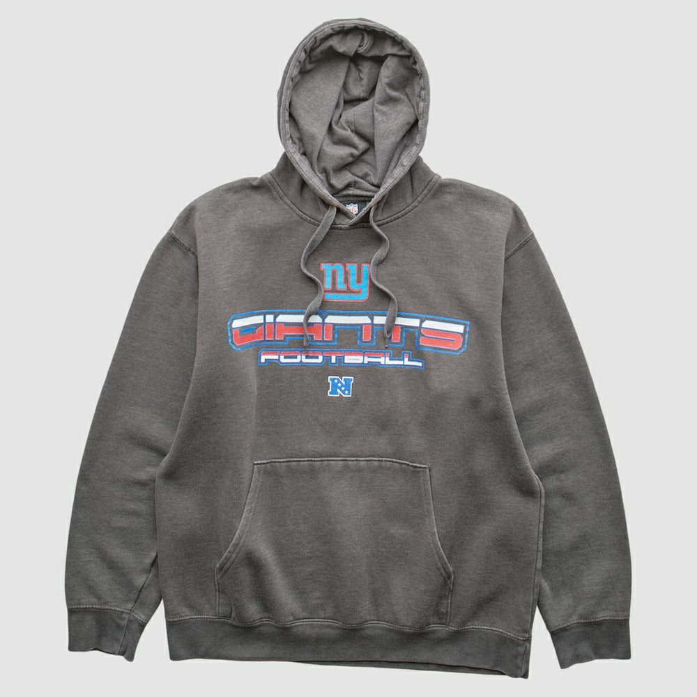 New York Giants NFL 2010s Hooded Pullover Sweatshirt - Charcoal Vintage for sale