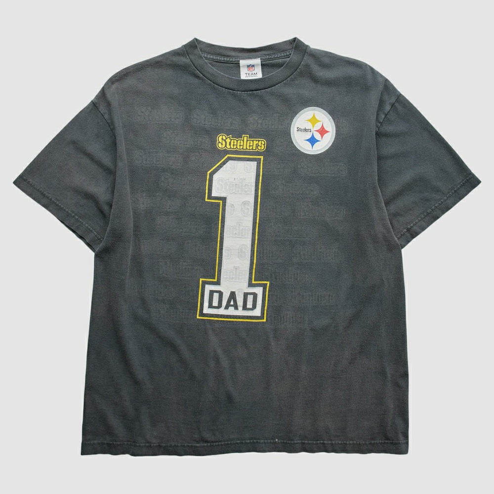 Pittsburgh Steelers 2010s T-shirt - Black Vintage discount