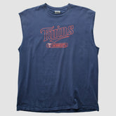 Minnesota Twins MLB 2000s Tank - Navy Vintage