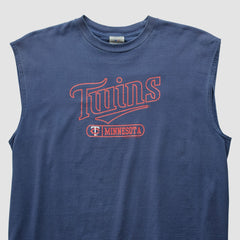 Minnesota Twins MLB 2000s Tank - Navy Vintage