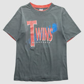 Minnesota Twins Salem 90s T-shirt - Gray Vintage