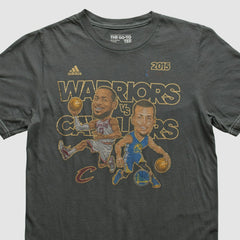 Golden State Warriors 2015 T-shirt sale - Charcoal Vintage | Adidas outlet