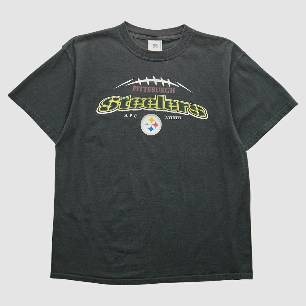 Pittsburgh Steelers 2000s T-shirt - Black Vintage cheap