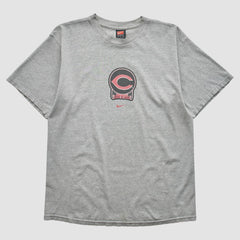 Cincinnati Reds 2000s T-shirt - Heather Gray Vintage | Nike