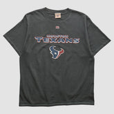 Houston Texans NFL 2000s T-shirt - Charcoal Vintage discount