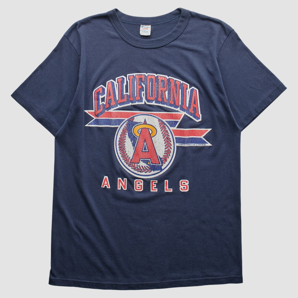 Los Angeles Angels Champion 90s T-shirt - Navy Vintage