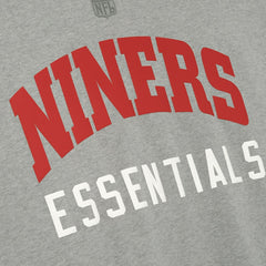 San Francisco 49ers Fear of God x NFL Unisex 3/4-Sleeve T-Shirt - Heather Gray sale