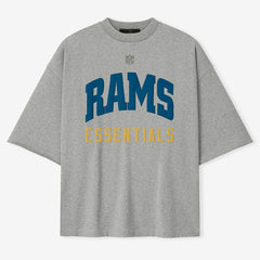 Los Angeles Rams Fear of God x NFL Unisex 3/4-Sleeve T-Shirt - Heather Gray outlet