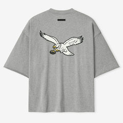 Philadelphia Eagles Fear of God x NFL Unisex 3/4-Sleeve T-Shirt - Heather Gray cheap