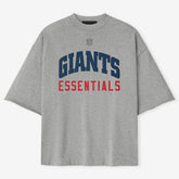 New York Giants Fear of God x NFL Unisex 3/4-Sleeve T-Shirt - Heather Gray for sale