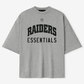 Las Vegas Raiders Fear of God x NFL Unisex 3/4-Sleeve T-Shirt - Heather Gray sale