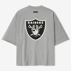 Las Vegas Raiders Fear of God x NFL Unisex 3/4-Sleeve T-Shirt - Heather Gray sale