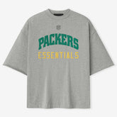 Green Bay Packers Fear of God x NFL Unisex 3/4-Sleeve T-Shirt - Heather Gray sale