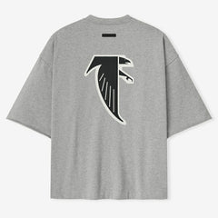 Atlanta Falcons Fear of God x NFL Unisex 3/4-Sleeve T-Shirt - Heather Gray discount