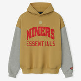 San Francisco 49ers Fear of God x NFL Unisex Sport Hoodie - Gold/Heather Gray outlet