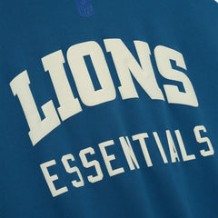Detroit Lions Fear of God x NFL Unisex Sport Hoodie - Blue/Heather Gray cheap