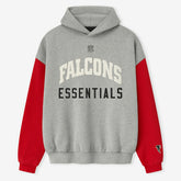 Atlanta Falcons Fear of God x NFL Unisex Sport Hoodie - Heather Gray/Red for sale