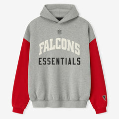 Atlanta Falcons Fear of God x NFL Unisex Sport Hoodie - Heather Gray/Red for sale
