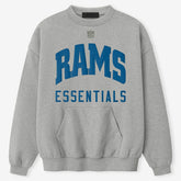 Los Angeles Rams Fear of God x NFL Unisex Sport Sweatshirt - Heather Gray on sale