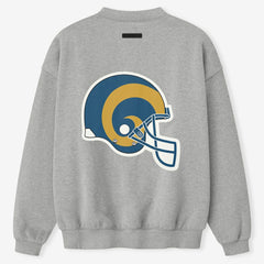 Los Angeles Rams Fear of God x NFL Unisex Sport Sweatshirt - Heather Gray on sale