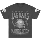 Jacksonville Jaguars Nardo Wick Unisex Teal Smoke T-Shirt - Black discount