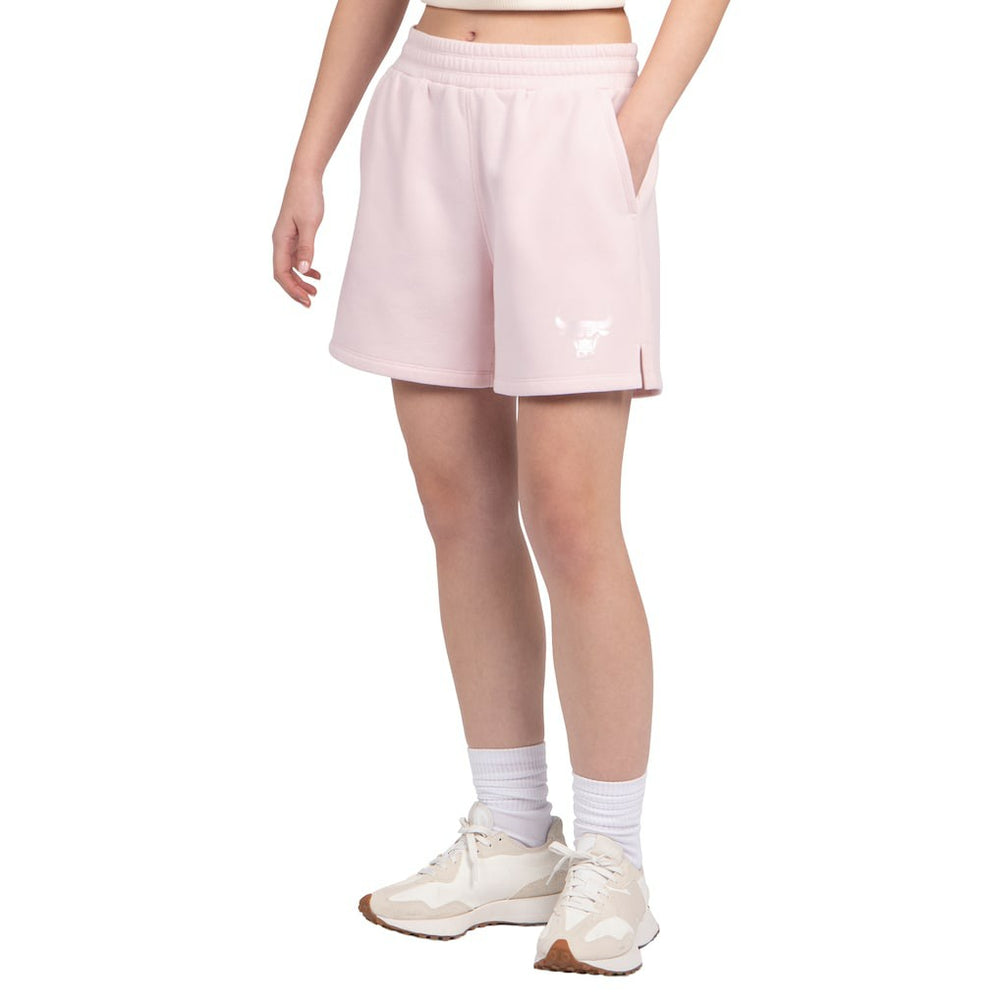 Chicago Bulls Starter Women's Pastel High Waisted Shorts - Light Pink shop