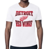 Detroit Red Wings Starter Comic Style Team Graphic T-Shirt White