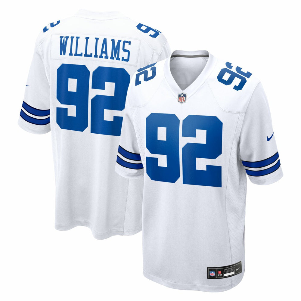 Quinnen Williams Dallas Cowboys Game Jersey - White | Nike for sale