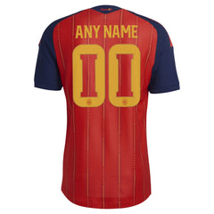Spain National Team FIFA x World Cup 2026 Home On Field Custom Jersey - Red | Adidas online