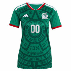 Mexico National Team Women's 2026 Home Replica Custom Jersey - Green | Adidas sale