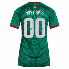 Mexico National Team Women's 2026 Home Replica Custom Jersey - Green | Adidas sale