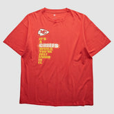 Kansas City Chiefs NFL 2000s T-shirt - Red Vintage on sale