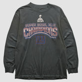 New York Giants 2012 Long Sleeve T-shirt - Black Vintage cheap