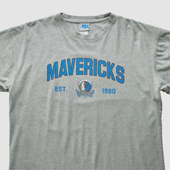Dallas Mavericks NBA 2000s T-shirt sale - Heather Gray Vintage | Vintage for sale
