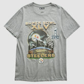 Pittsburgh Steelers NFL 2011 T-shirt - Heather Gray Vintage outlet
