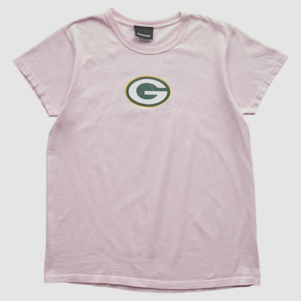 Green Bay Packers Reebok 2010s T-shirt - Pink Vintage outlet