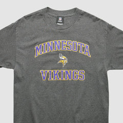 Minnesota Vikings Team Edition Apparel 2010s T-shirt - Dark Heather Gray Vintage discount