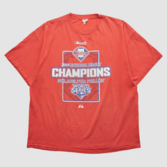 Philadelphia Phillies Delta 2009 T-shirt - Red Vintage