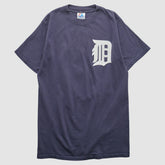 Detroit Tigers Majestic 2000s T-shirt - Navy Vintage